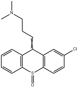 chlorprothixene sulfoxide Struktur