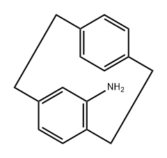 Tricyclo[8.2.2.24,7]hexadeca-4,6,10,12,13,15-hexaen-5-amine Structure