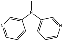 9-甲基-吡咯并[2,3-B:5,4-C]二吡啶 结构式
