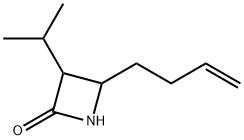 2-Azetidinone,4-(3-butenyl)-3-(1-methylethyl)-(9CI) Structure