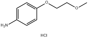 4-(2-methoxyethoxy)aniline hydrochloride Structure