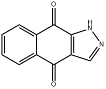 1H-Benz[f]indazole-4,9-dione Structure