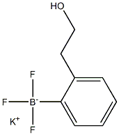 POTASSIUM 2-(2-HYDROXYETHYL)PHENYLTRIFLUOROBORATE Structure
