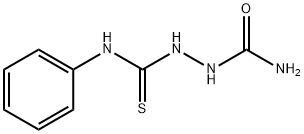 (苯胺硫甲酰基氨基)脲, 10153-16-9, 结构式