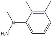 1-[(2,3-dimethylphenyl)methyl]hydrazine Structure