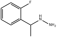 1-(1-(2-fluorophenyl)ethyl)hydrazine Structure
