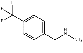 (1-(4-(三氟甲基)苯基)乙基)肼, 1016878-44-6, 结构式