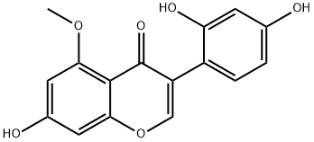 BARPISOFLAVONE A 结构式