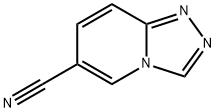 1,2,4-三唑并[4,3-A]吡啶-6-腈, 1019024-64-6, 结构式