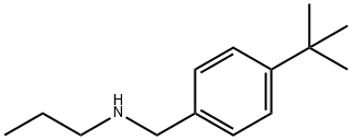 [(4-TERT-ブチルフェニル)メチル](プロピル)アミン 化学構造式