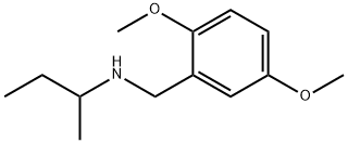 butan-2-yl[(2,5-dimethoxyphenyl)methyl]amine Struktur