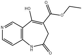 ethyl 5-hydroxy-2-oxo-2,3-dihydro-1H-pyrido[4,3-b]azepine-4-carboxylate Structure