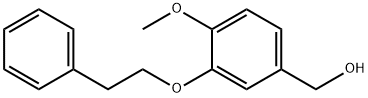 (4-methoxy-3-phenethoxyphenyl)methanol Struktur