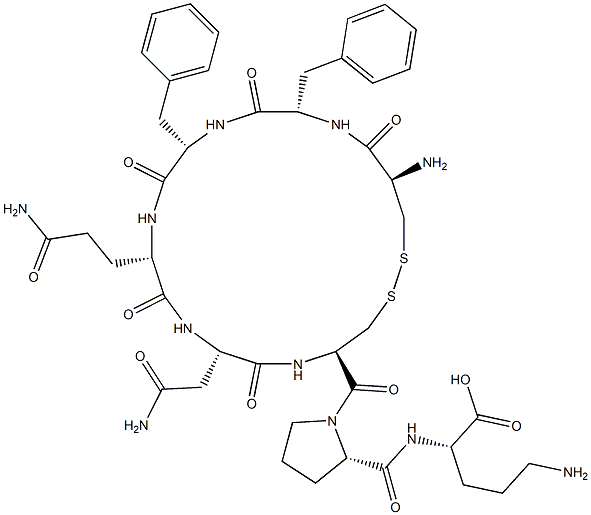 102146-01-0 vasopressin, 9-des-Gly-(2-Phe-8-Orn)-