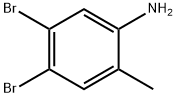 4,5-Dibromo-2-methylaniline Structure