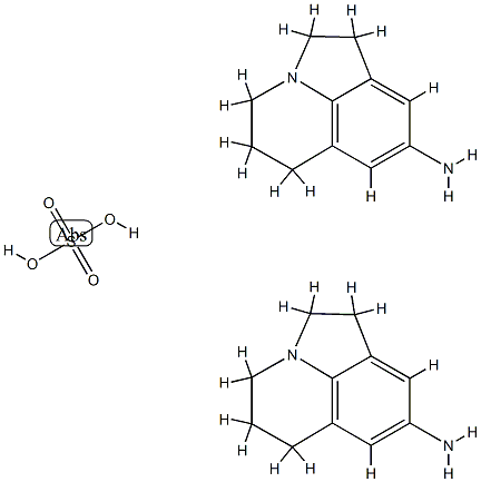 1,2,5,6-Tetrahydro-4H-pyrrolo[3,2,1-ij]quinolin-8-amine sulfate Structure