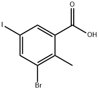 3-BROMO-5-IODO-2-METHYL BENZOIC ACID|3-溴-5-碘-2-甲基苯甲酸