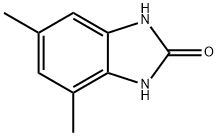 2H-Benzimidazol-2-one,1,3-dihydro-4,6-dimethyl-(9CI) Struktur