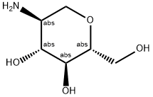D-Glucitol,  4-amino-1,5-anhydro-4-deoxy-  (9CI) Struktur