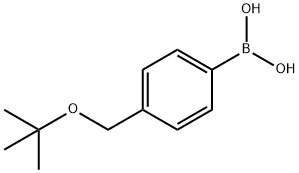 4-TERT-BUTOXYMETHYLPHENYLBORONIC ACID Structure