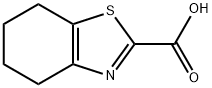 4,5,6,7-テトラヒドロ-1,3-ベンゾチアゾール-2-カルボン酸 HYDRATE 化学構造式