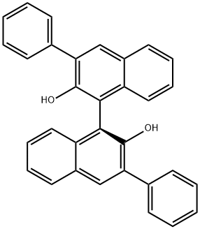 S-3,3'-Bis(phenyl)-1,1'-bi-2-naphthol Structure