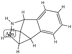 1,2-Diazabenzo[a]cyclopropa[cd]pentalene,  1,2,2a,2b,6b,6c-hexahydro-  (9CI) Structure