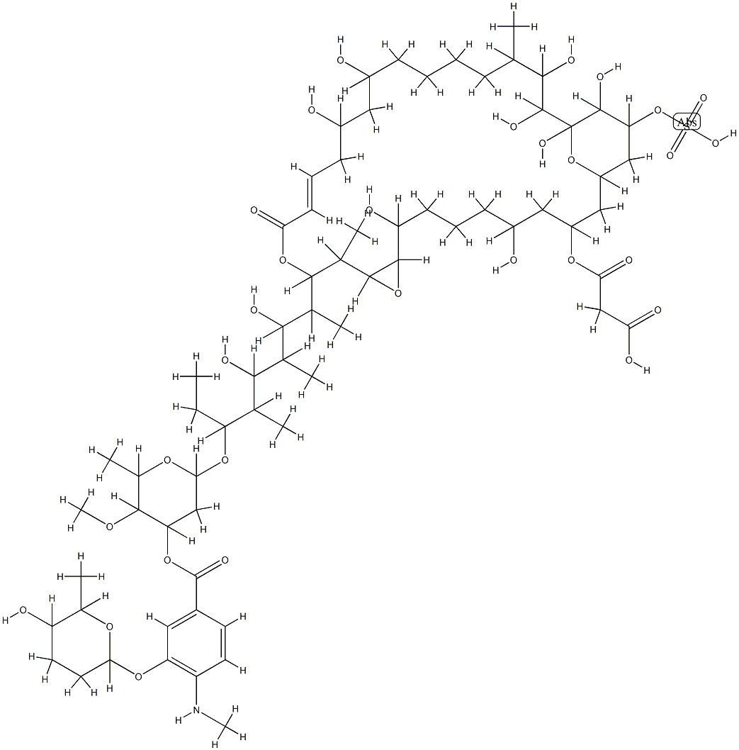 Notonesomycin A 结构式