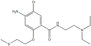 metoclopramide sulfide Structure