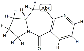 (3S)-3,4-プロパノ-2,3-ジヒドロピリド[3,2-f][1,4]オキサゼピン-5(4H)-オン 化学構造式