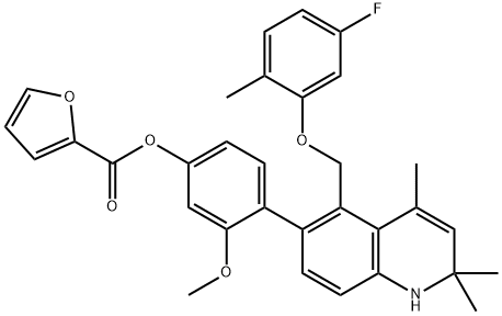 化合物 T34901, 1027099-03-1, 结构式