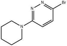 3-溴-6-(哌啶-1-基)哒嗪 结构式