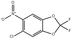5-Chloro-2,2-difluoro-6-nitrobenzo[1,3]dioxole Structure