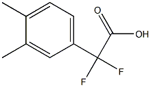 (3,4-Dimethylphenyl)-difluoroacetic acid, 1027514-15-3, 结构式