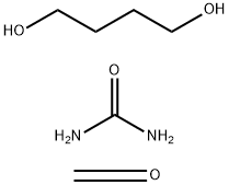 Urea, polymer with 1,4-butanediol and formaldehyde, methylated Struktur