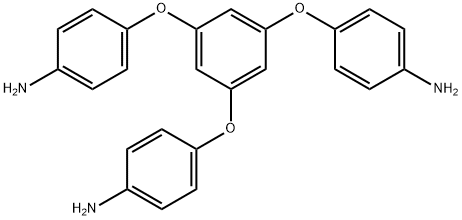 1,3,5-トリス(4-アミノフェノキシ)ベンゼン 化学構造式