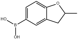(2-methyl-2,3-dihydro-1-benzofuran-5-yl)boronic acid(SALTDATA: FREE) Structure