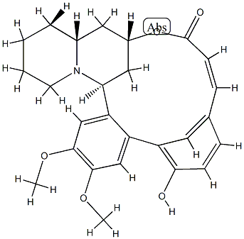 Vertine【alkaloid】 Struktur