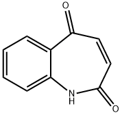 1H-1-ベンゾアゼピン-2,5-ジオン 化学構造式