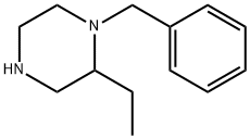 N-1-BENZYL-2-ETHYL-PIPERAZINE Structure