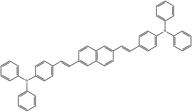 N-BDAVBi , N-(4-((E)-2-(6-((E)-4-(diphenylaMino)styryl)naphtha Structure