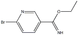 ethyl 6-bromonicotinimidate Structure