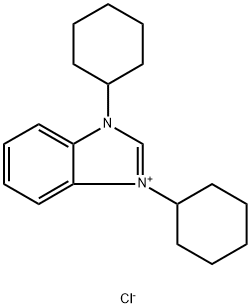 1,3-Dicyclohexylbenzimidazolium chloride, min. 97% Struktur