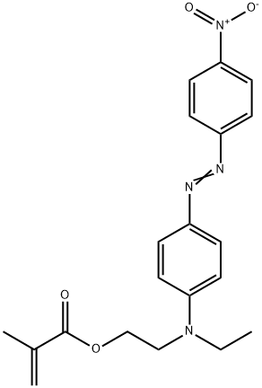 DISPERSE RED 1 METHACRYLATE  95 Structure