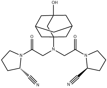 Vildagliptin IMpurity 2 (Mixture of DiastereoMers) Structure