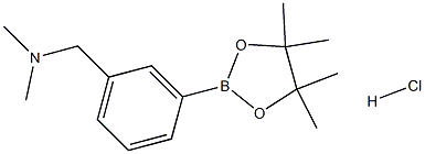 3-((N,N-DIMETHYLAMINO)METHY)PHENYL BORONIC ACID PINACOL ESTER HYDROCHLORIDE price.