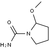 1-Pyrrolidinecarboxamide,2-methoxy-(9CI) Structure