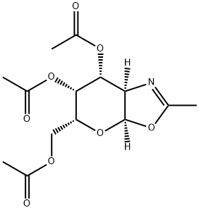 (3aR,7aR)-5-(Acetoxymethyl)-2-Methyl-5,6,7,7A-Tetrahydro-3aH-Pyrano[3,2-D]Oxazole-6,7-Diyl Diacetate(WXC02555) Structure