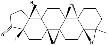 (17α)-22,29,30-Trinor-A'-neogammaceran-21-one Struktur