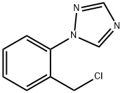 1-[2-(chloromethyl)phenyl]-1H-1,2,4-triazole,1038975-25-5,结构式